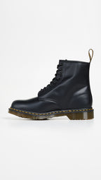 Dr. Martens 1460 Smooth Leather 8 Eye Boot, Black Smooth, 9 Women/8 Men