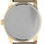 Timex Women's Easy Reader 38mm Watch - Gold-Tone Case Cream Dial with Light Gold-Tone Leather Strap