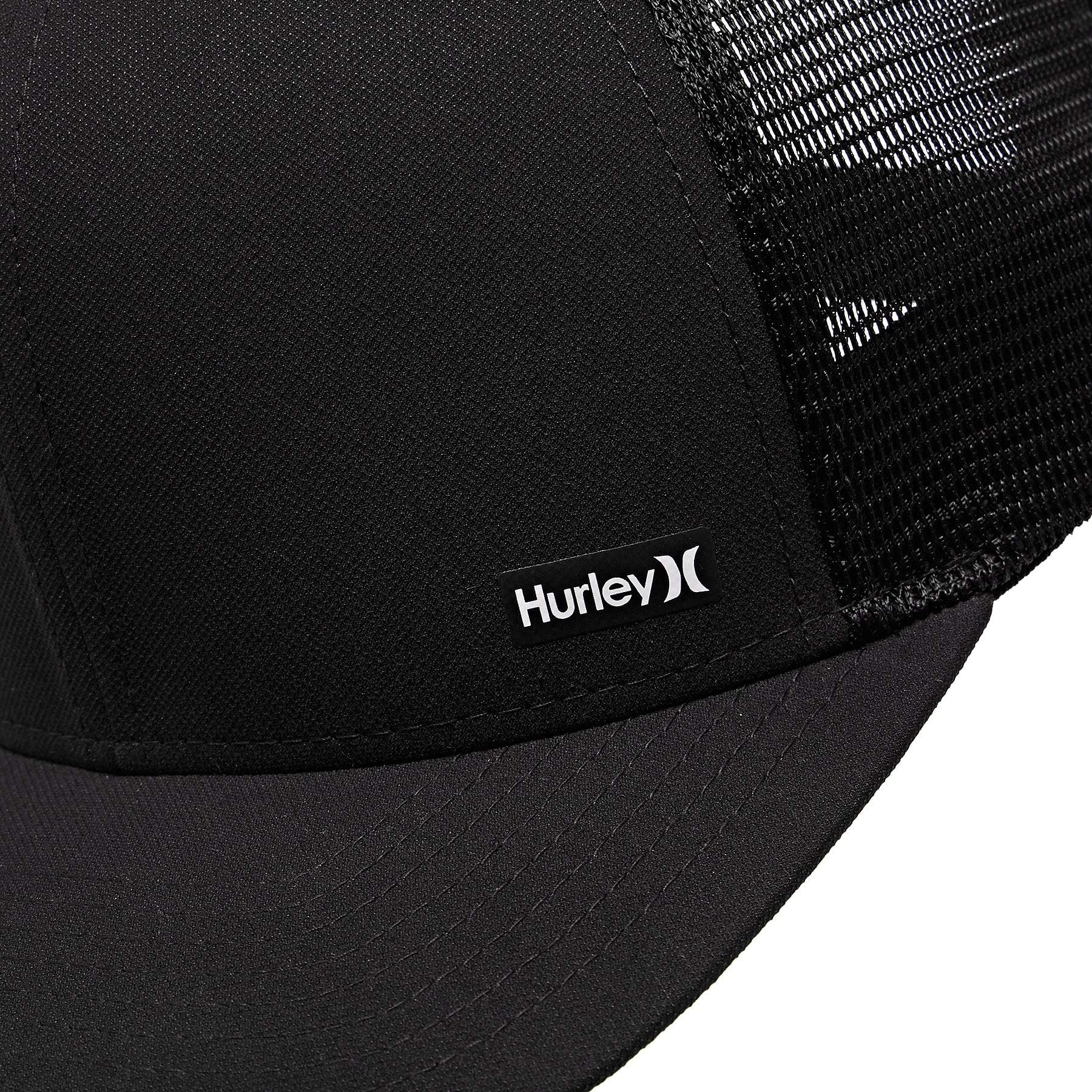 Hurley Men's League Dri-Fit Snapback Baseball Cap, Black, One Size