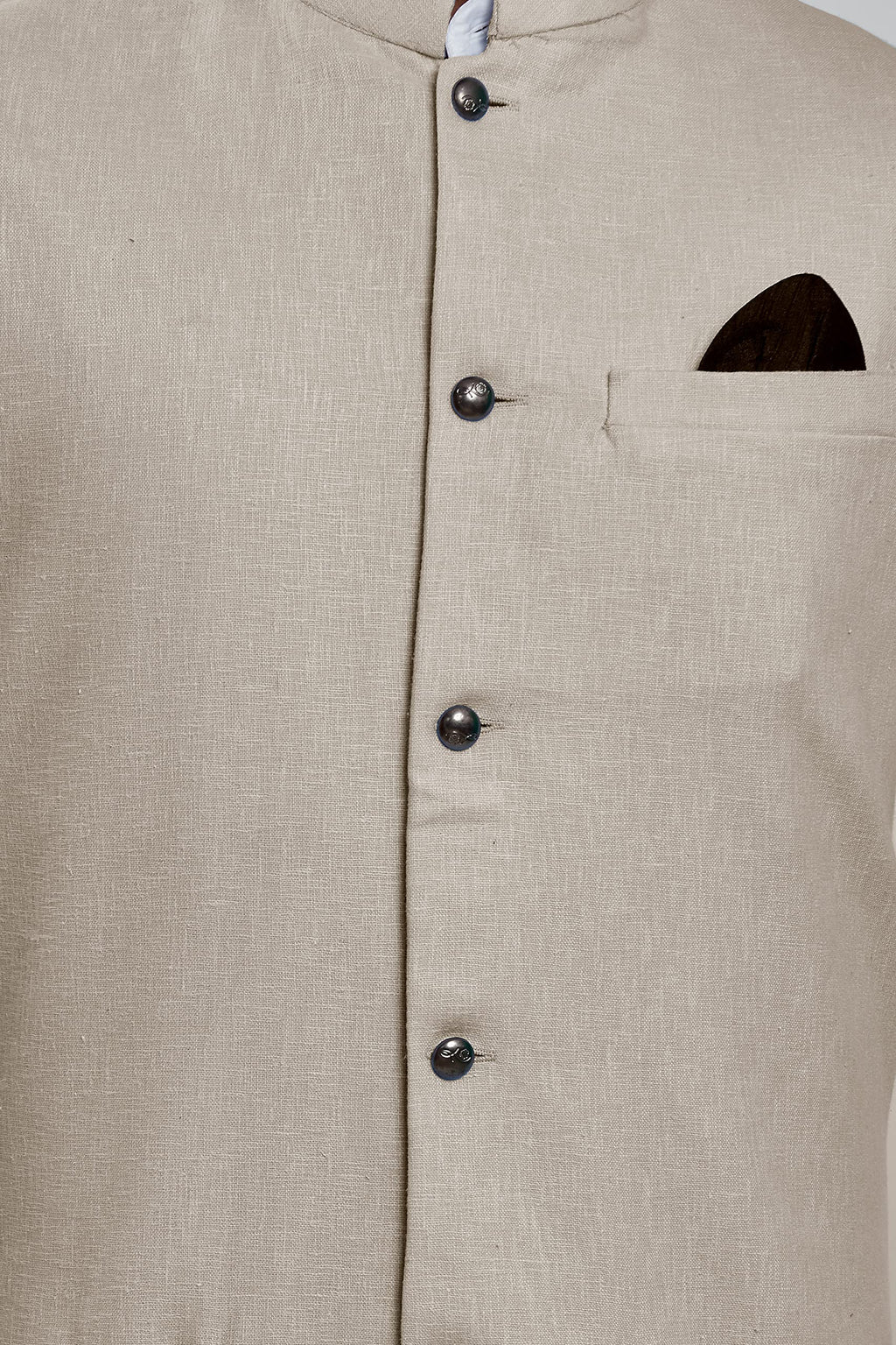 BE ACTIVE Mens Linen Blend Nehru Jacket With Mandarin Collar || Ethnic Koti For Men || Men Koti Formal|| Men Koti Wedding (RFKT