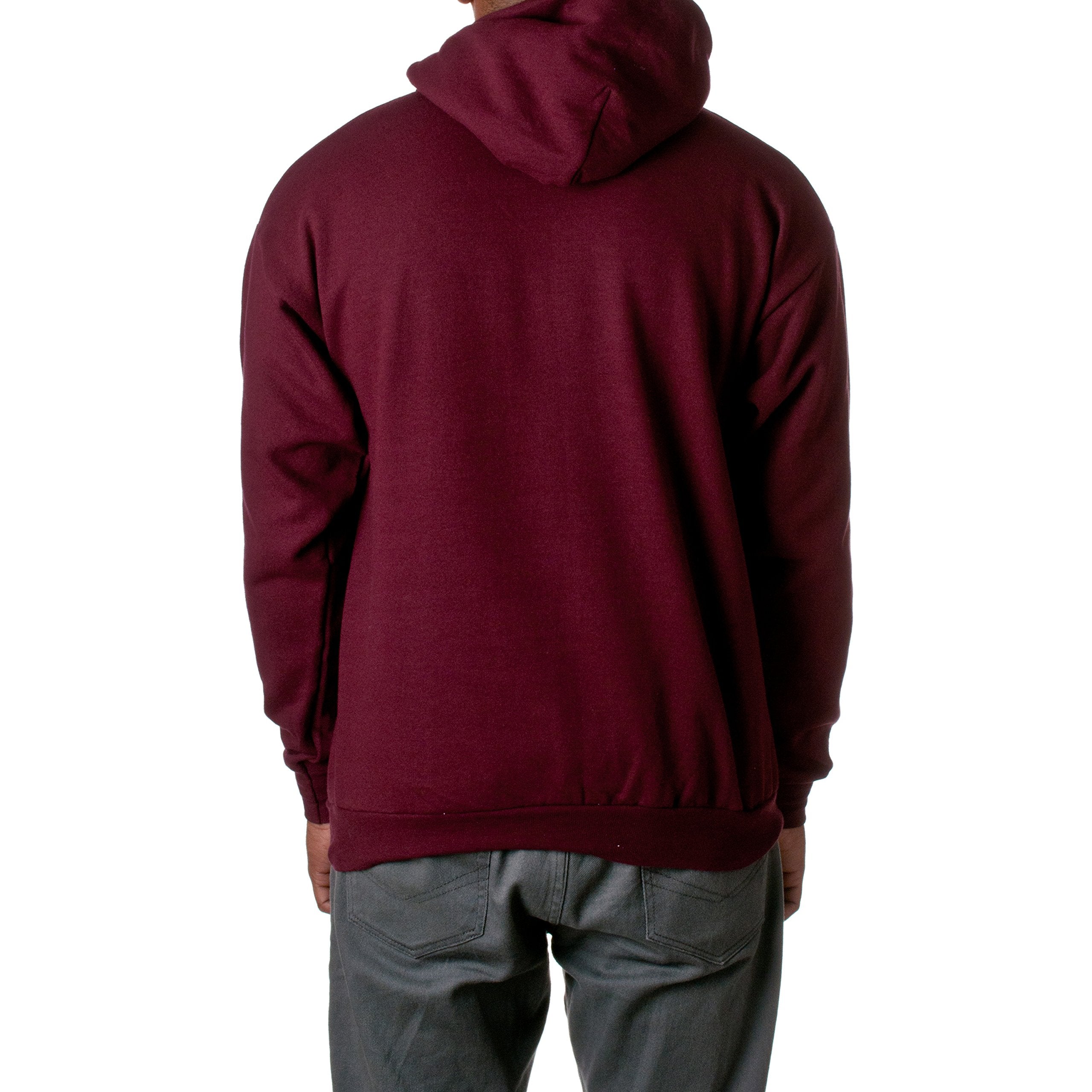 Unisex Ecosmart 5050 Pullover Hooded Sweatshirt - WHITE - S(D0102H7K3IX)
