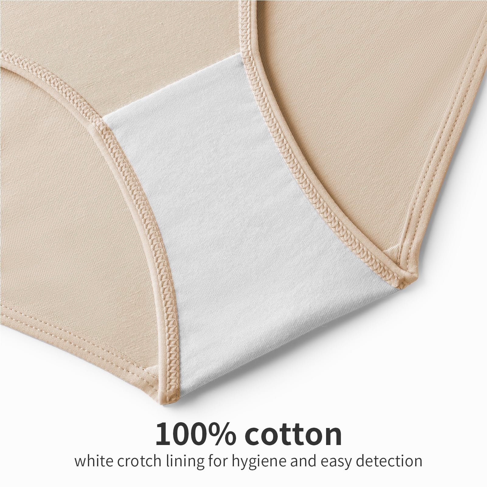 Angelhood 6 Pack Womens Cotton Maternity Underwear,Healthy Maternity Pregnancy Panties Postpartum Mother Under Bump Underwear X-