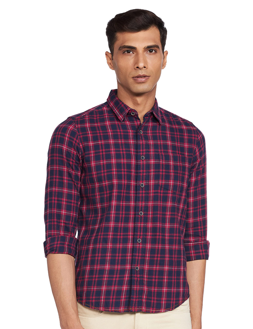 Pepe Jeans MenS Shirts (Pm307342_L, Pink, Large)