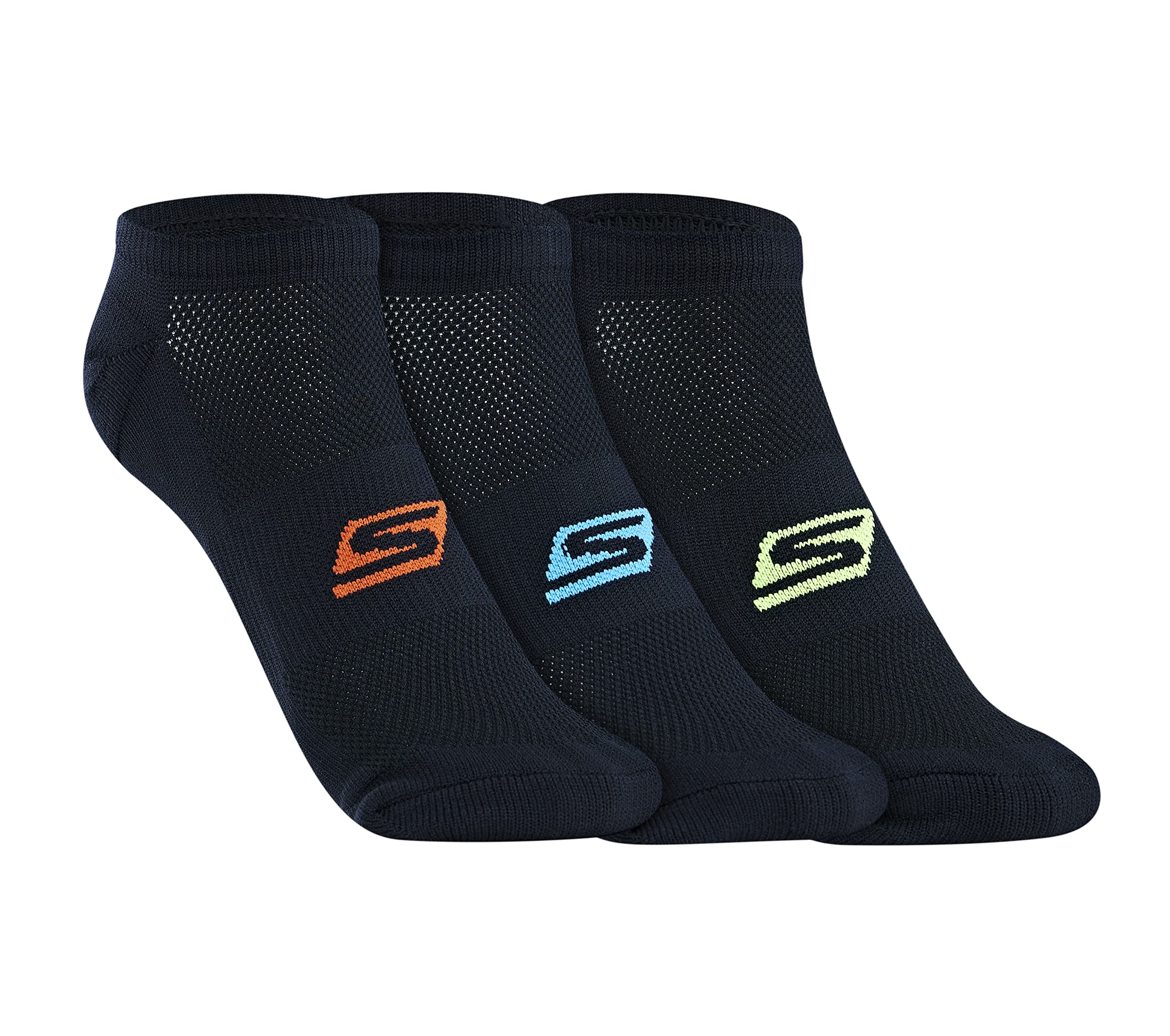 Skechers Unisex Pack Of 3 Non Terry Lowcut Socks