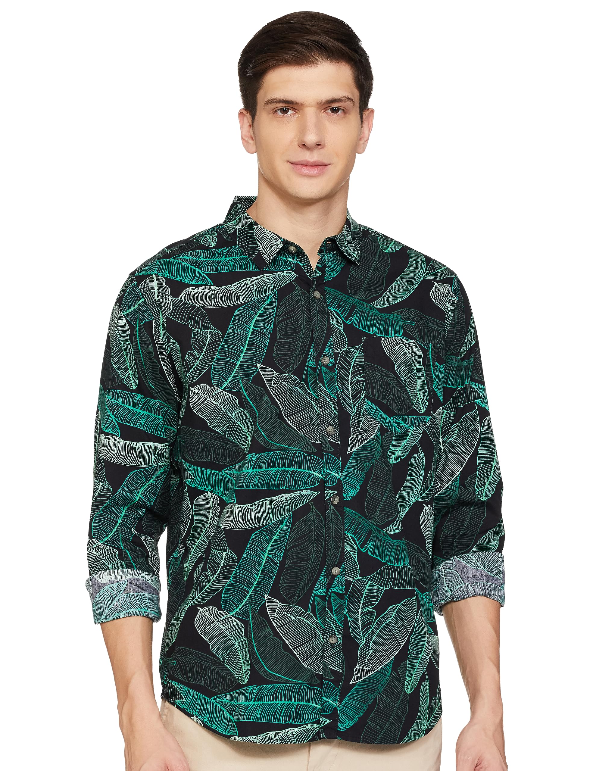 Ketch MenS Slim Fit Shirt (Khsh000513_Black – Wardrobecrush