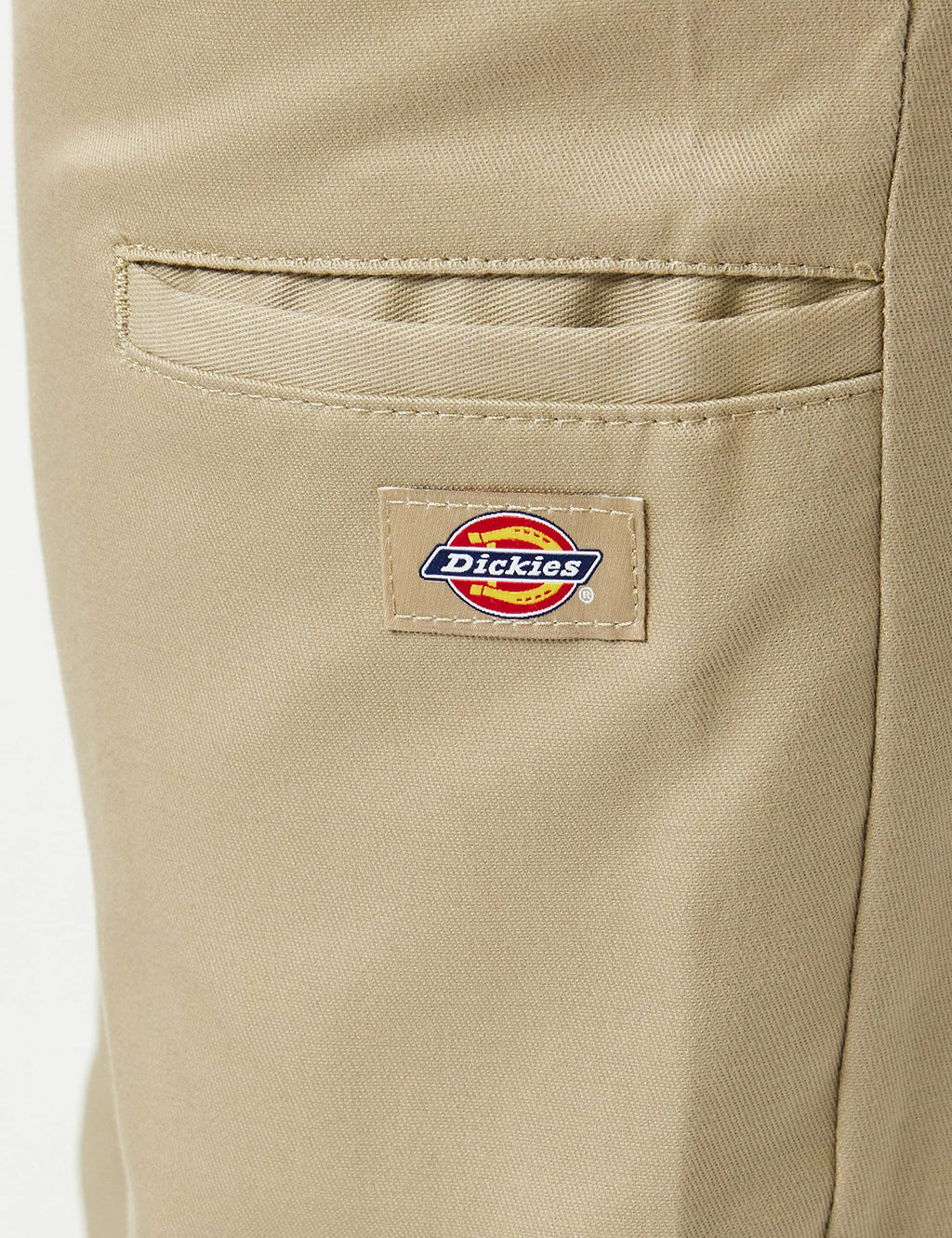 Dickies mens Skinny Straight-fit work utility pants, Desert Sand, 28W x 30L US