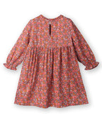 Beebay Kids Girls Bow Detail fit and Flare Dress Rust