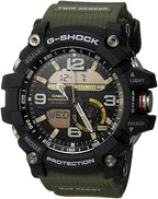 Casio Mens GG-1000-1A3CR Mudmaster G-SHOCK Quartz Casual Watch, Green