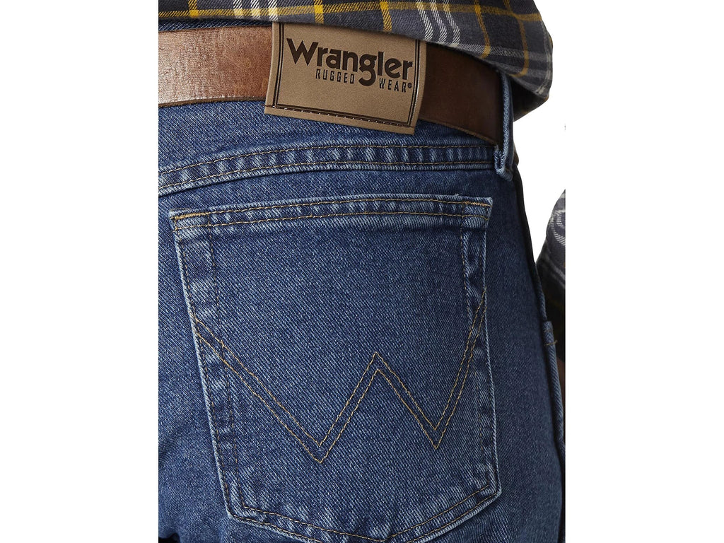 Wrangler mens Relaxed Fit jeans, Antique Indigo, 48W x 32L US