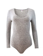 EGi Luxury Viscose Women's Bodysuit Long Sleeve. Proudly Made in Italy.