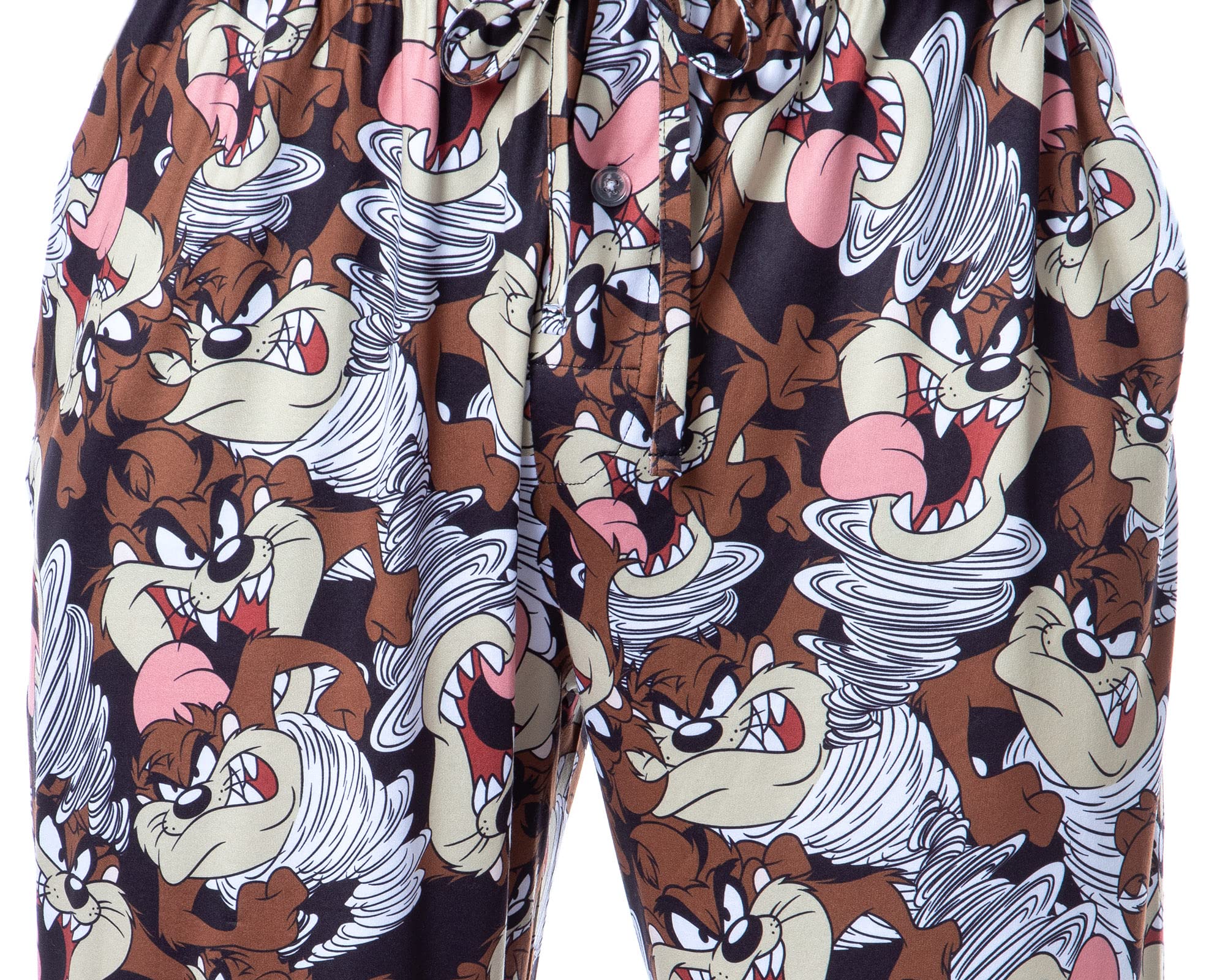 INTIMO Looney Tunes Mens' Character Tasmanian Devil Taz Sleep Pajama Pants (XX-Large)