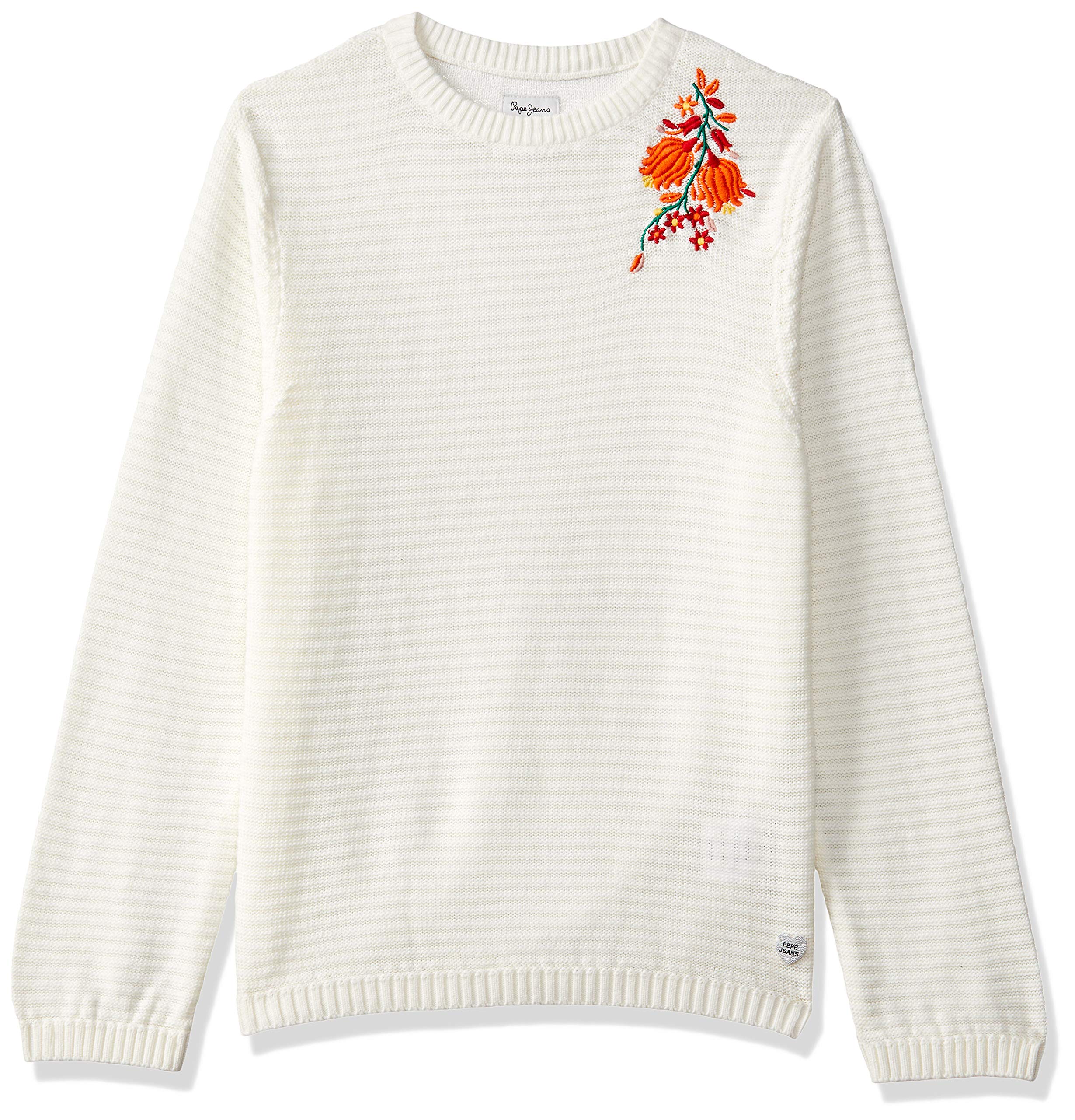 Pepe Jeans Girls Cardigan (Pg700791_Off White_6)