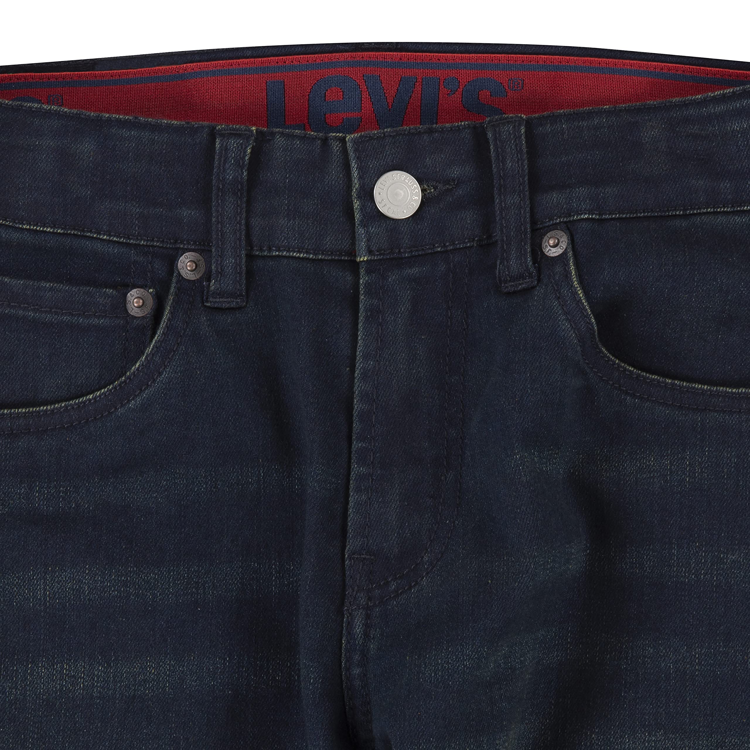 Levi's Boys' 514 Straight Fit Jeans, Headed South Performance, 18