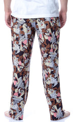 INTIMO Looney Tunes Mens' Character Tasmanian Devil Taz Sleep Pajama Pants (XX-Large)