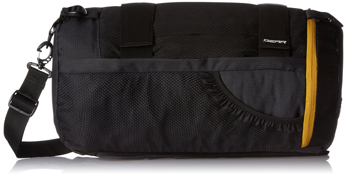 Gear 24 Ltr Grey And Yellow Casual DuffelBackpack (Dufnewmxs0412) 24