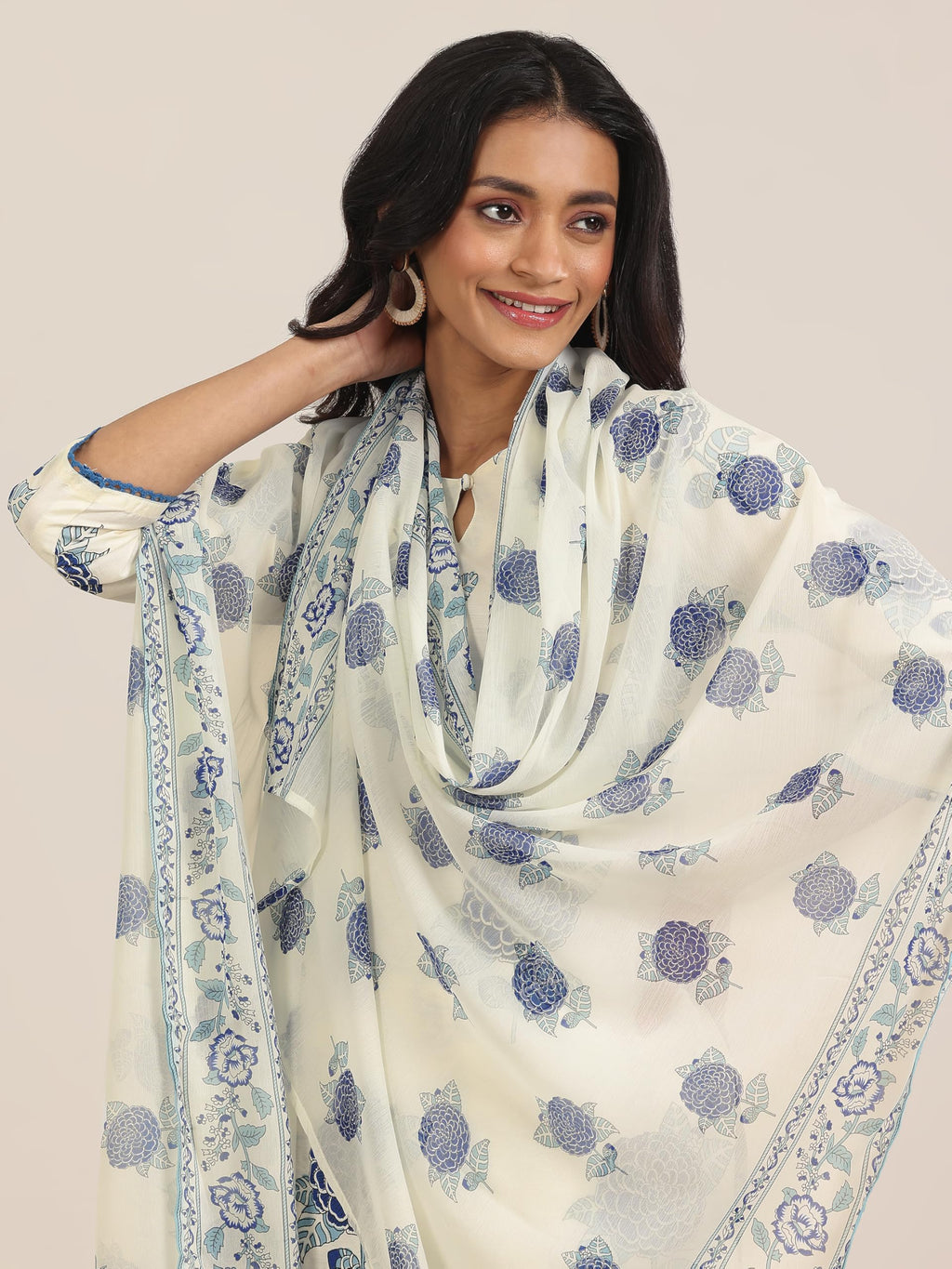 Libas WomenS Silk Blend Kurta Set (99020Or