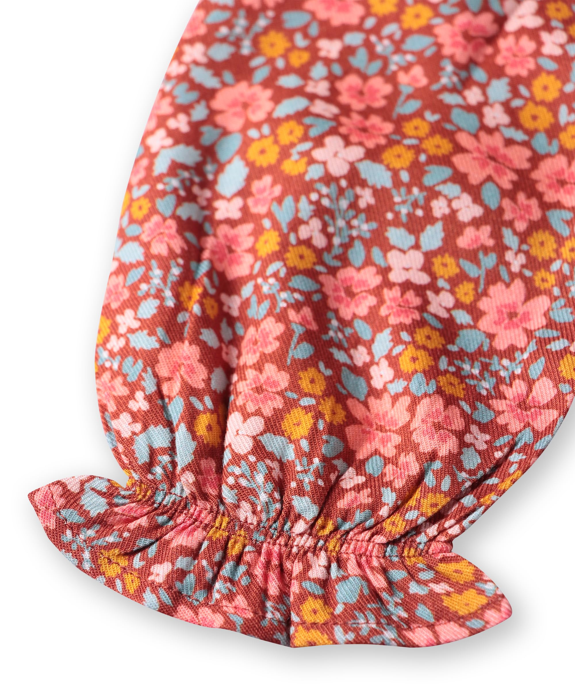 Beebay Kids Girls Bow Detail fit and Flare Dress Rust