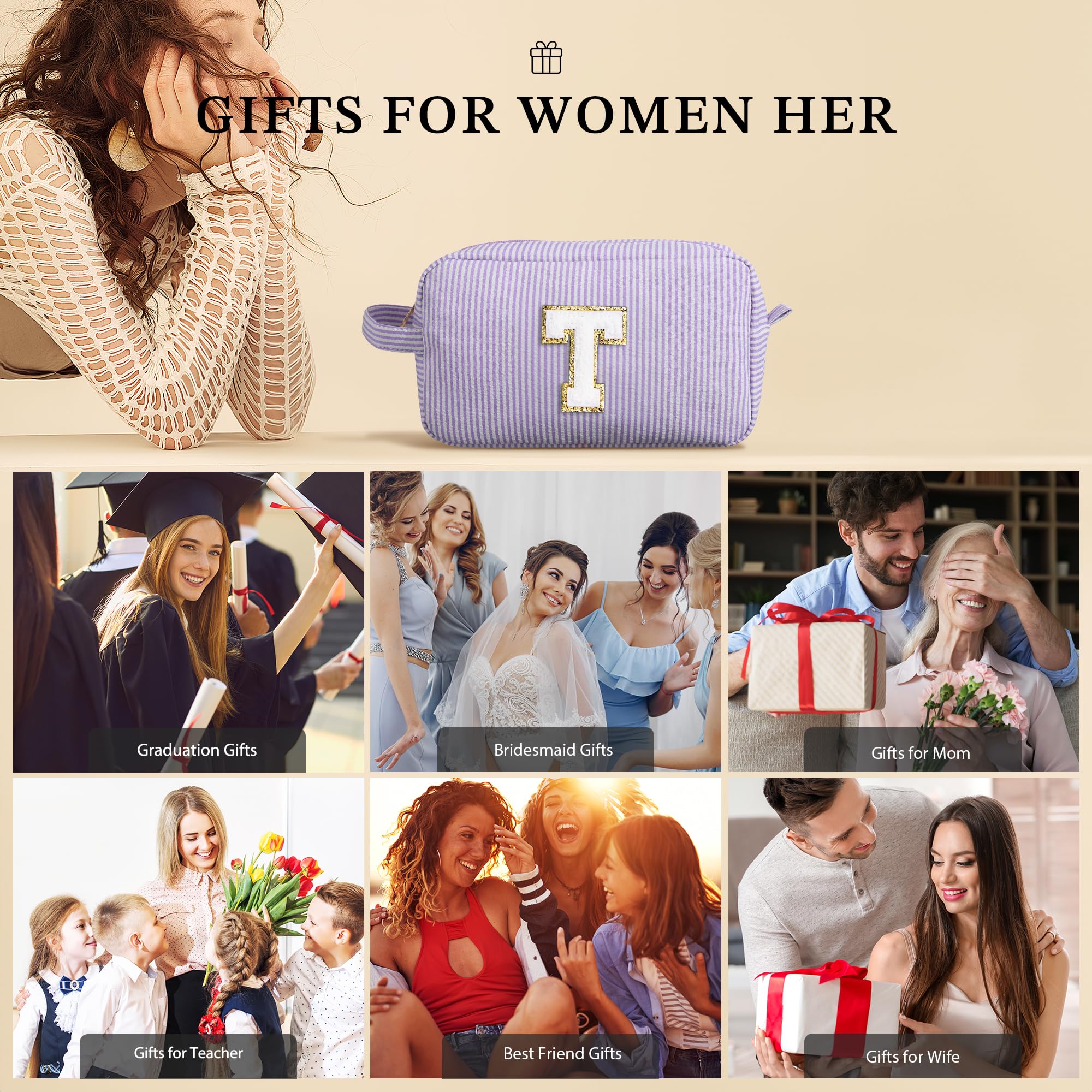 YOOLIFE Valentines Day Gifts - Valentines Day Gifts for Her, 20th 30th 40th 50th 60th Birthday Gifts for Women, Personalized Gif