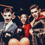 FRESHME Elf Ears with Piercings Earring Cuffs Set - Cosplay Fairy Pixie Ears with Pearl Earrings Chain Set, Non-Piercing Cartila