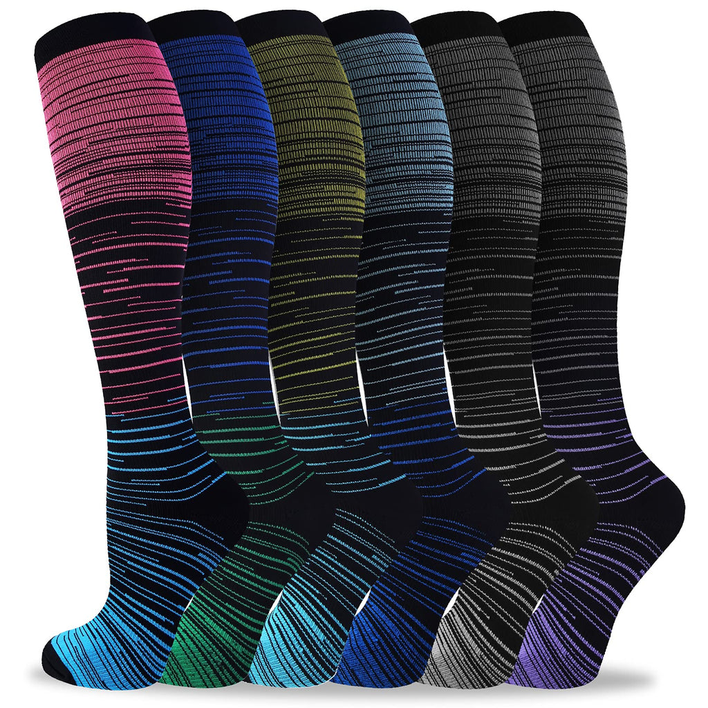 bropite Compression Socks for Women & Men Circulation-Compression Socks 20-30 mmhg-Best for Running,Medical,Nurse,Travel