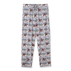 Adult Bamboo Pajama Pants - Cowboy Christmas Western