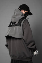 HiH34 Grey Tech Guard Hoodie