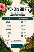 Women's High-Waisted Seamless Front Compression Training Shorts | Zebra Ops