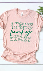 Vintage Lucky Graphic Tee T-Shirt
