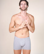 BASIC COTTON Premium Quality Italian Underwear Cotton Men's Boxers Without Fly. Proudly Made in Italy (984)