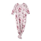 Watercolor Floral Baby Gown - Bamboo Newborn Layette