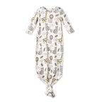 Safari Bamboo Baby Gown - Bamboo Newborn Layette