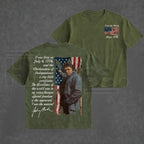 "I Am The Nation" – Vintage Outlaw Music Singer Retro 2-Sided Top