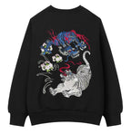 SW9977 War of Beasts Embroidered Sweater