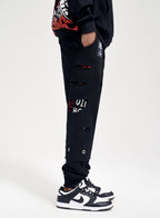 BF860 Slashed Sweatpants