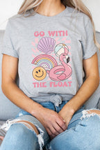 Go With The Float Pool Toys Floaty Graphic Tee T-Shirt