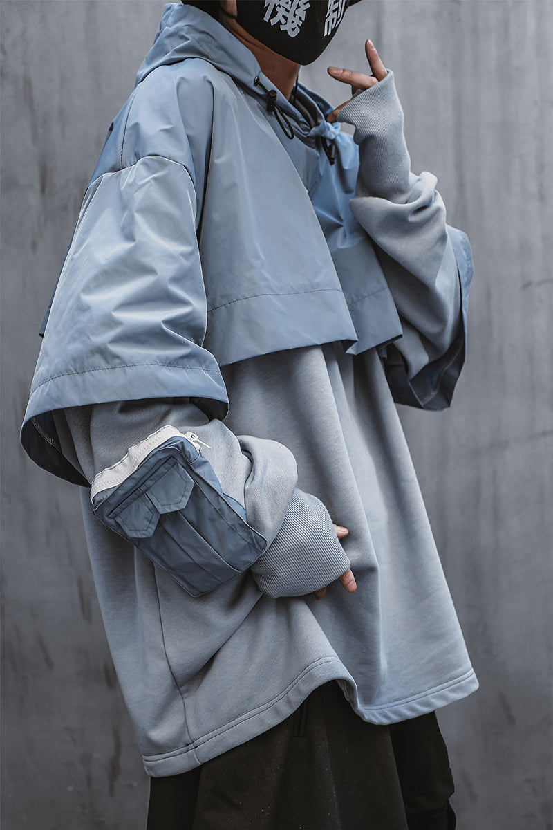 HiH18 I-Tech Layered Hoodie