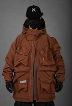 HiJ25 Brown Storage X Tech Jacket
