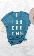 Retro Touchdown Graphic Tee T-Shirt PLUS