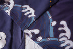 YC6316 Purple Cranes Kimono