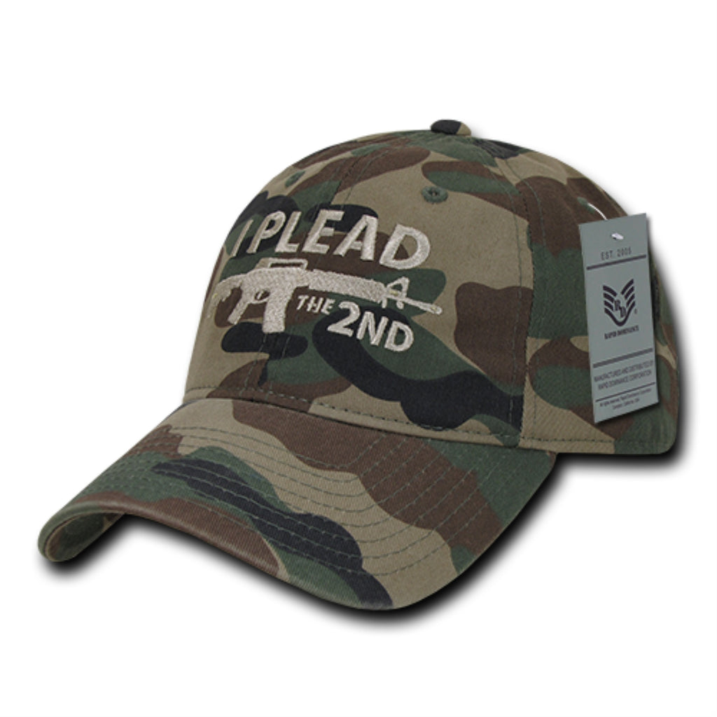 Relaxed Graphic Cap, I Plead 2nd, WDL