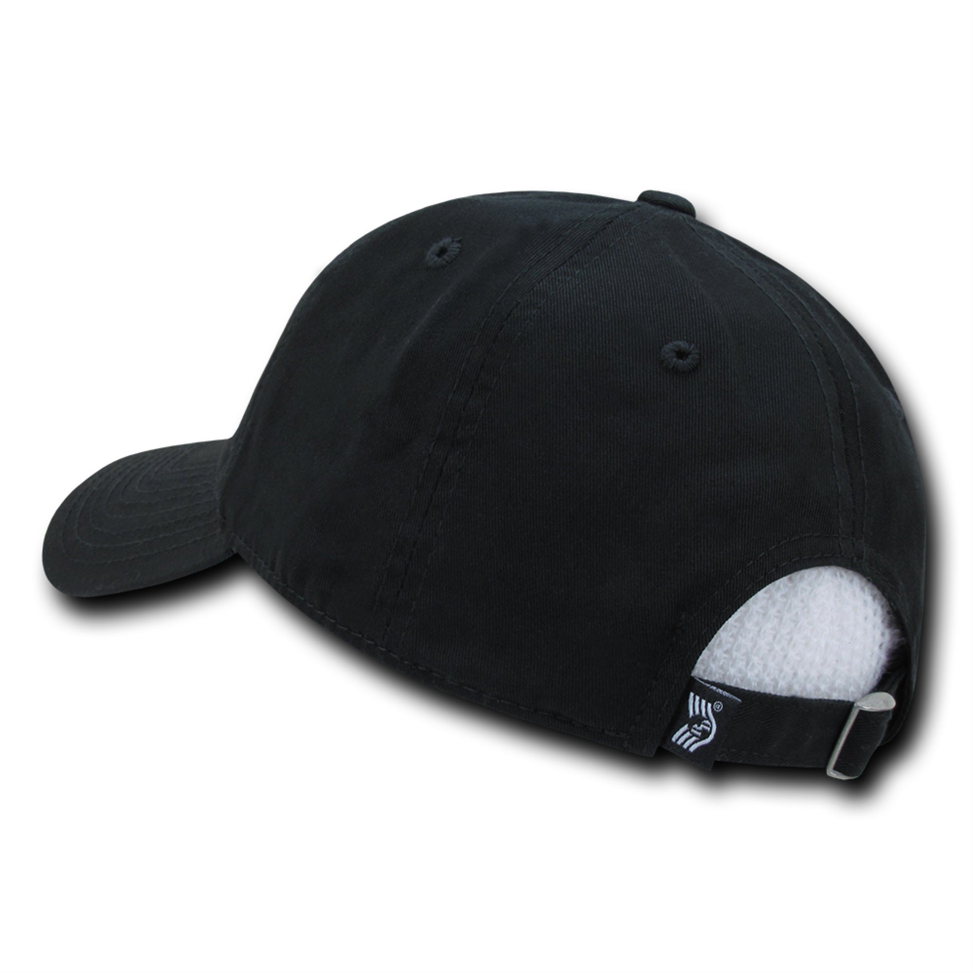 Relaxed Graphic Cap, Tonal Flag, Black
