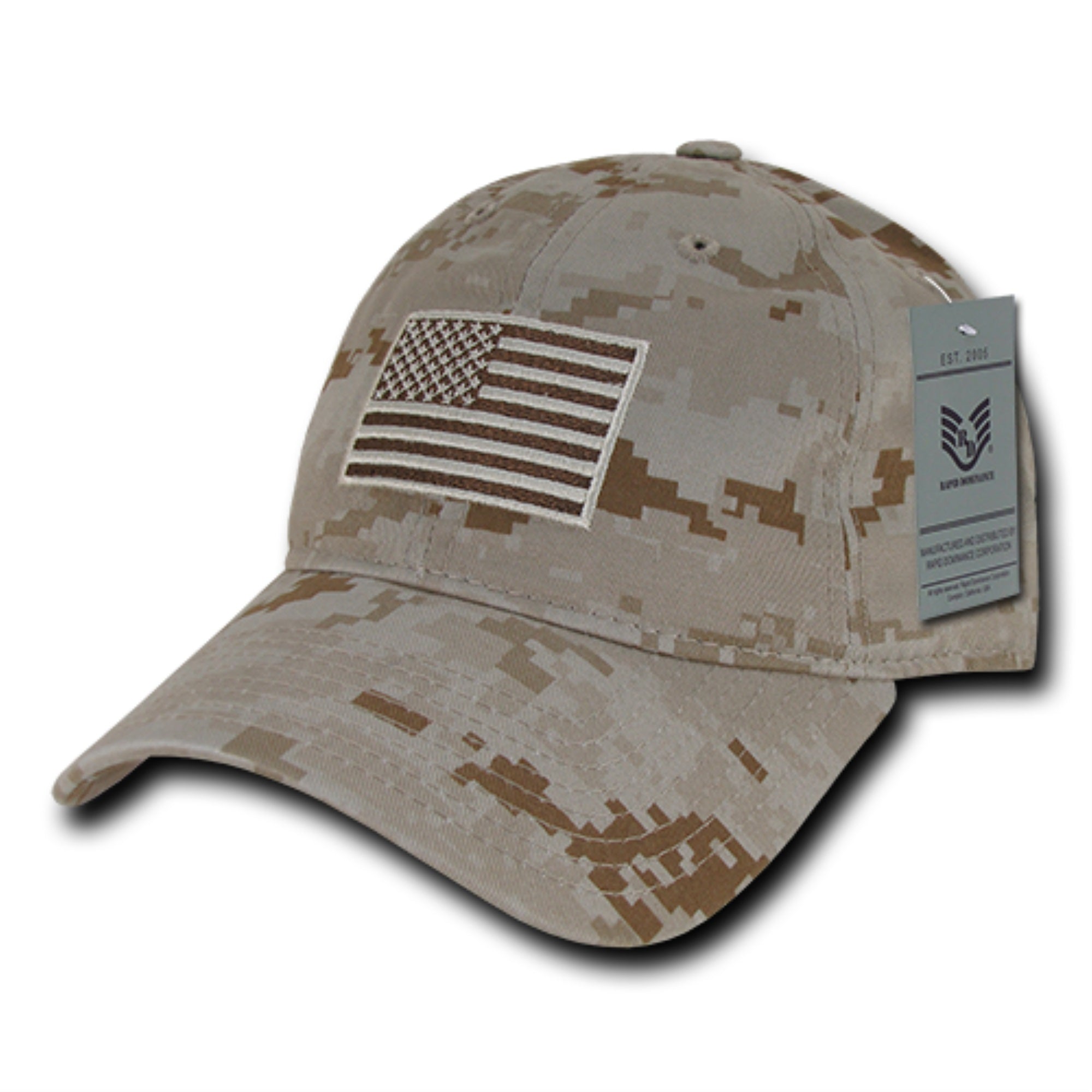 Relaxed Graphic Cap,Tonal Flag,Desert