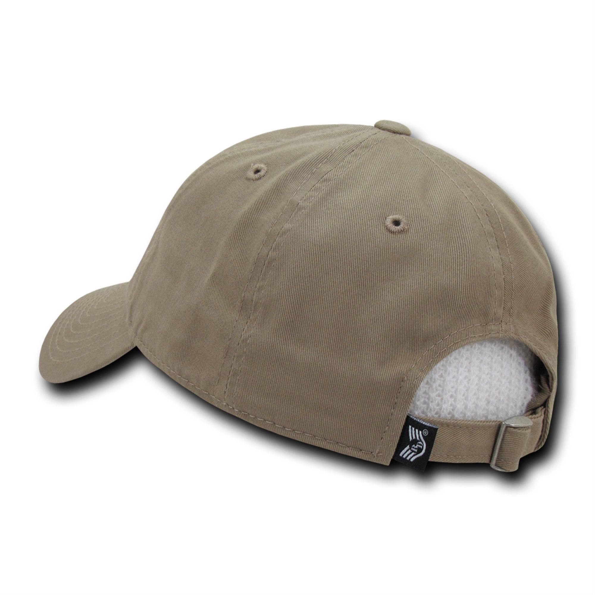 Relaxed Graphic Cap, Tonal Flag, Khaki