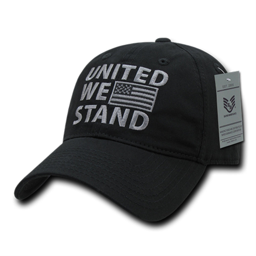 Relaxed Graphic Cap,United We Stand, Black