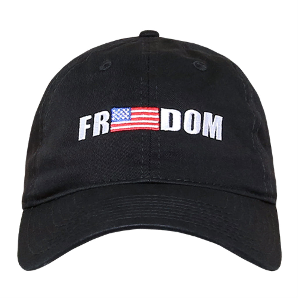 Relaxed Graphic Cap, Freedom 1, Black 1