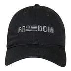 Relaxed Graphic Cap, Freedom 1, Black 2