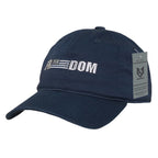 Relaxed Graphic Cap, Freedom 1, Navy