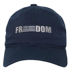 Relaxed Graphic Cap, Freedom 1, Navy