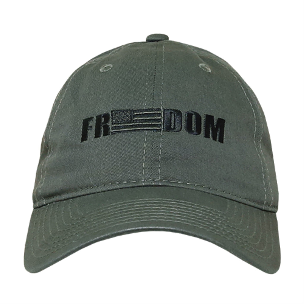 Relaxed Graphic Cap, Freedom 1, Olive