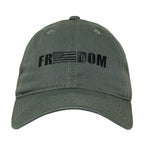 Relaxed Graphic Cap, Freedom 1, Olive